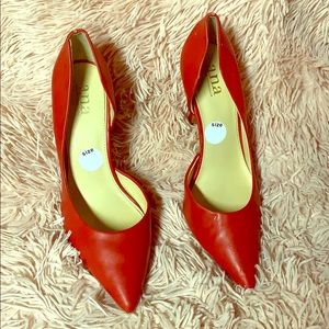A.N.A sexy red heels 9
